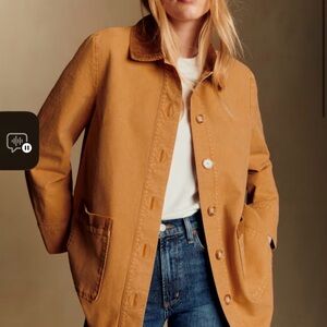 Women's Sezane Gabin light camel Tan Jacket